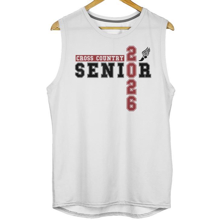 Cross Country Senior Night XC Senior 2026 Graduation 90 Unisex Tank Top