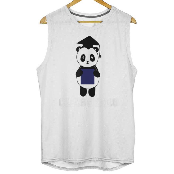 Cute Graduation Panda Class 2018 Unisex Tank Top