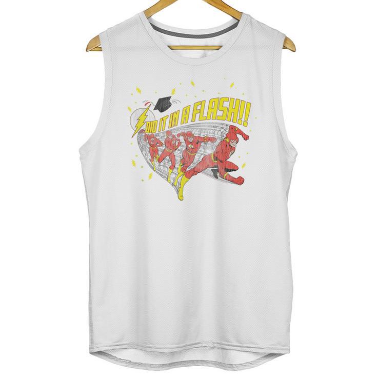 DC Comics The Flash Graduation Did It In A Flash Unisex Tank Top