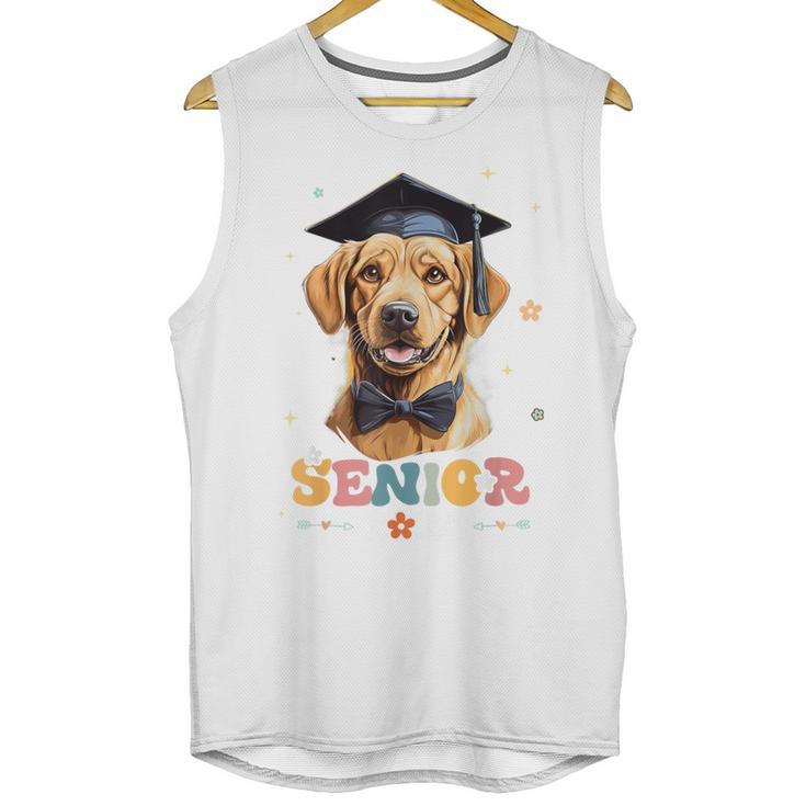 Dog Class Of 2024 Graduation Senior 2024 Men Women Girls Kids Unisex Tank Top