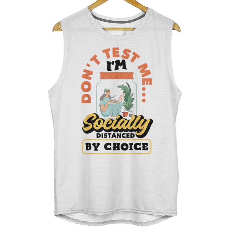 Don't Test Me Introvert's Unisex Tank Top