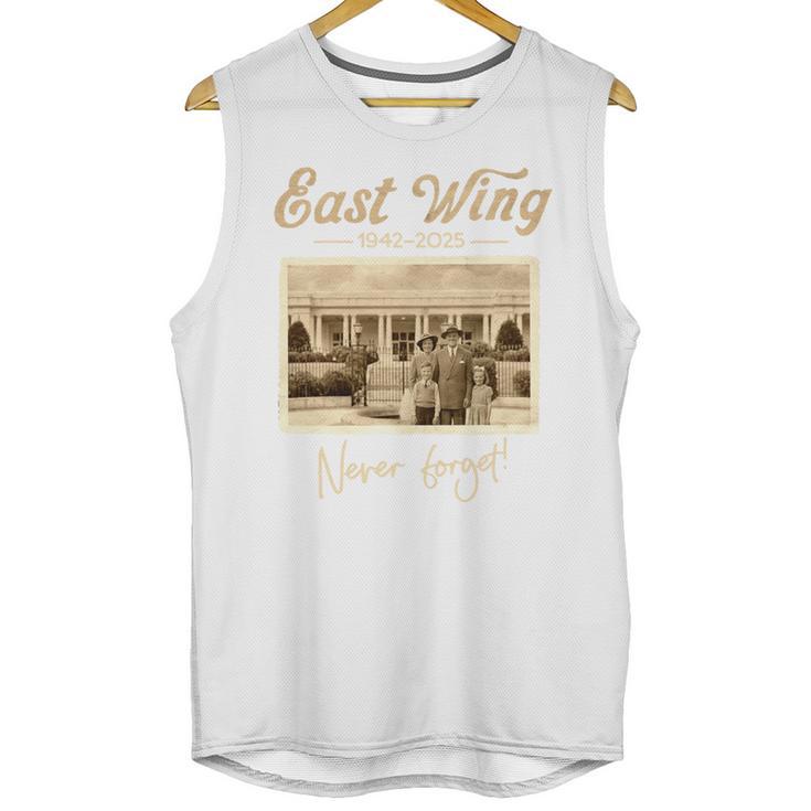 East Wing Never Forget American Vintage Nostalgia Premium Tri-Blend Unisex Tank Top
