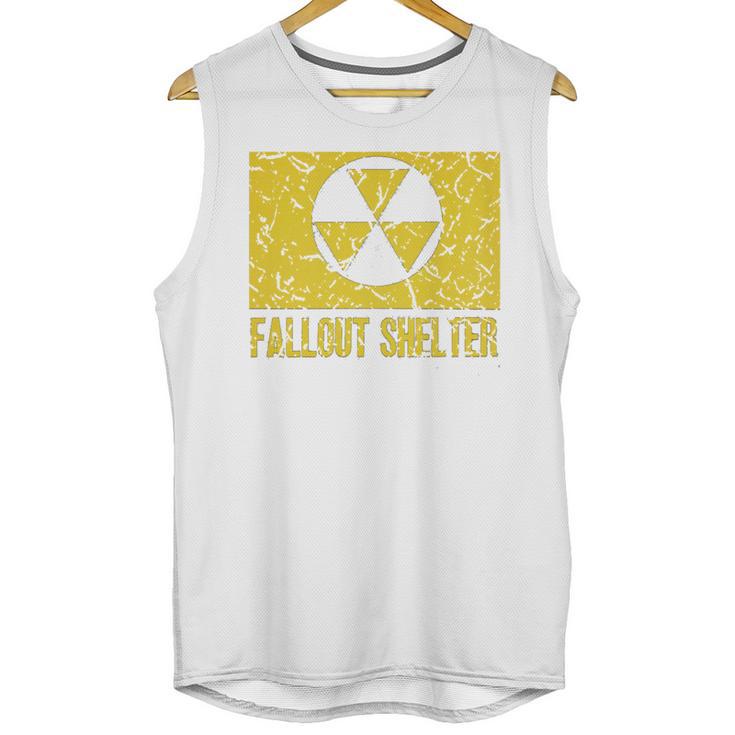 Fallout Shelter Nuclear War Radioactive Nostalgia  T-Shirt Unisex Tank Top
