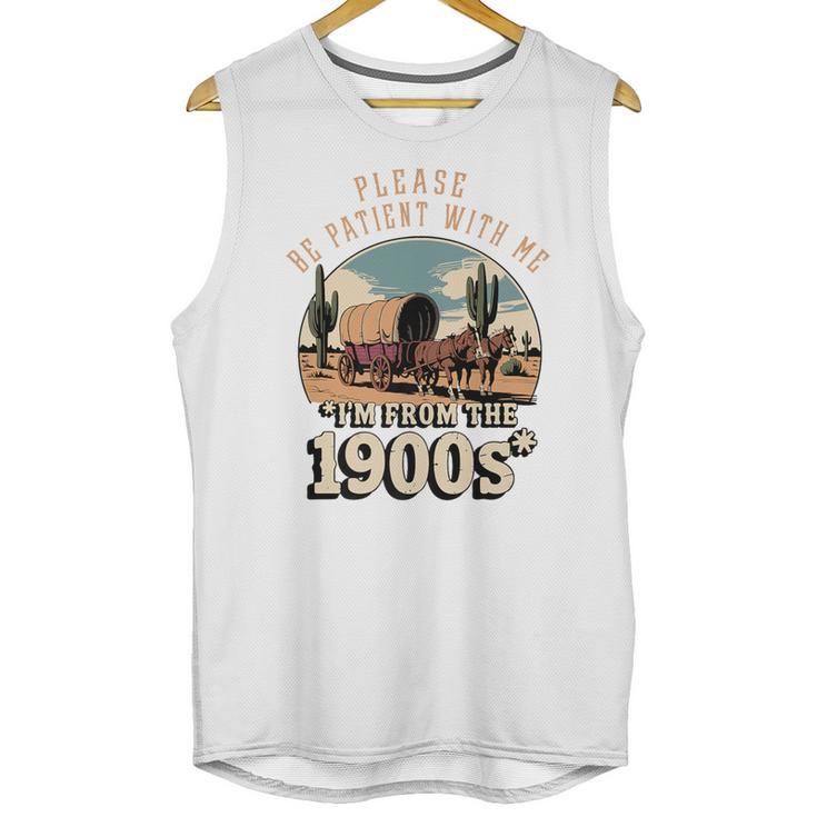 Father’s Day Please Be Patient With Me I'm From The 1900s Premium Unisex Tank Top