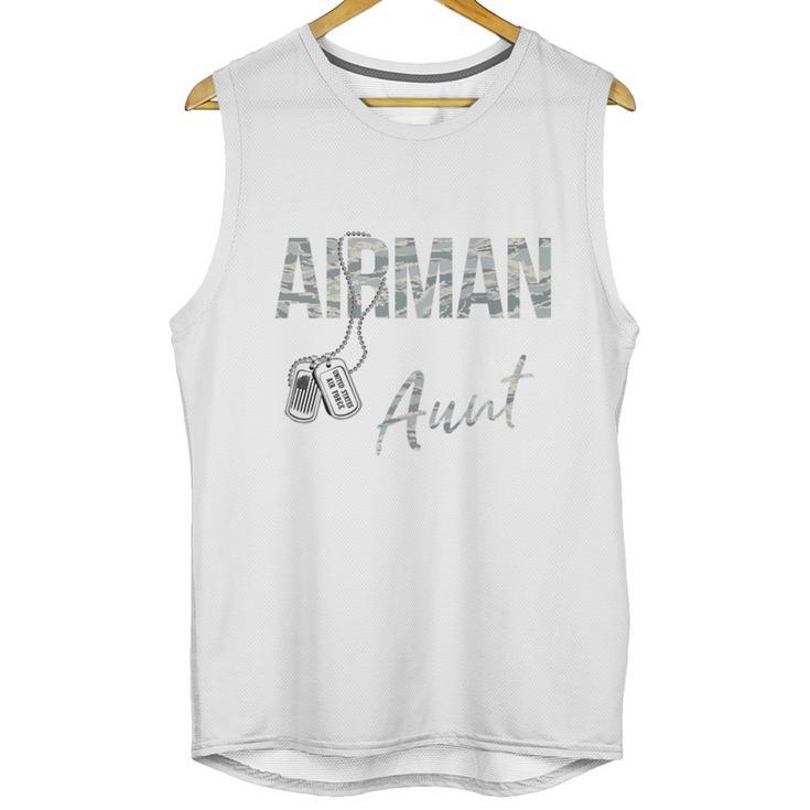 My Favorite Airman Calls Me Aunt US Air Force Graduation Unisex Tank Top