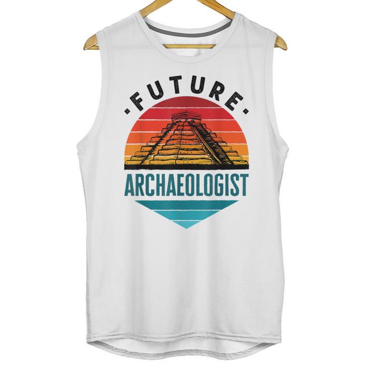 Future Archaeologist Pyramid Archaeology Student Graduation Unisex Tank Top