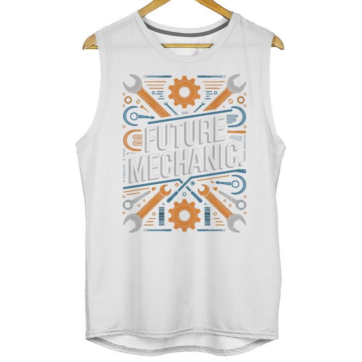 Future Mechanic Graduation School Kids Toddler Women Men Gag Unisex Tank Top