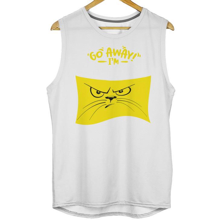 Go Away I'm Introverting Antisocial Shy Introvert Unisex Tank Top