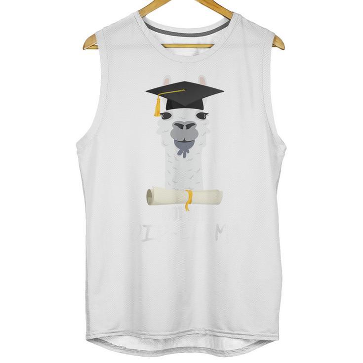 Graduation For Him & Her Got My Dip-Llama Unisex Tank Top