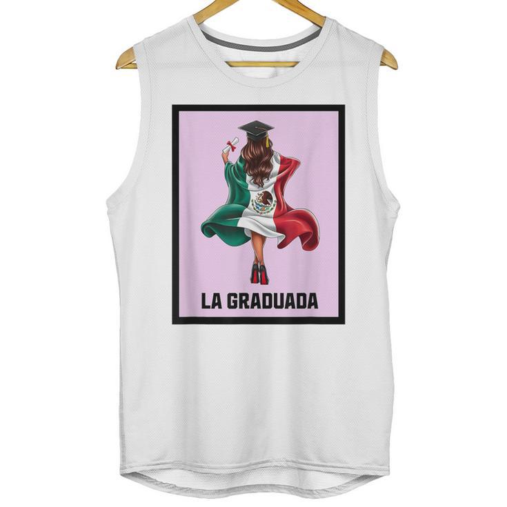 Graduation Latina Educated La Graduada Mexican Bingo Card Unisex Tank Top