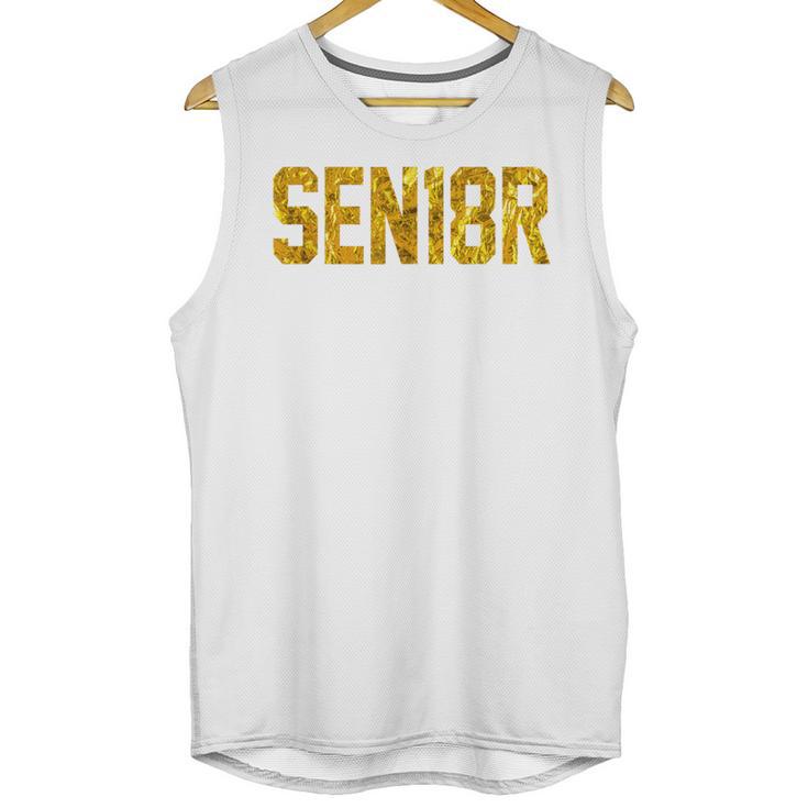 Graduation Party SEN18R Senior 2018 High School T-Shirt Unisex Tank Top