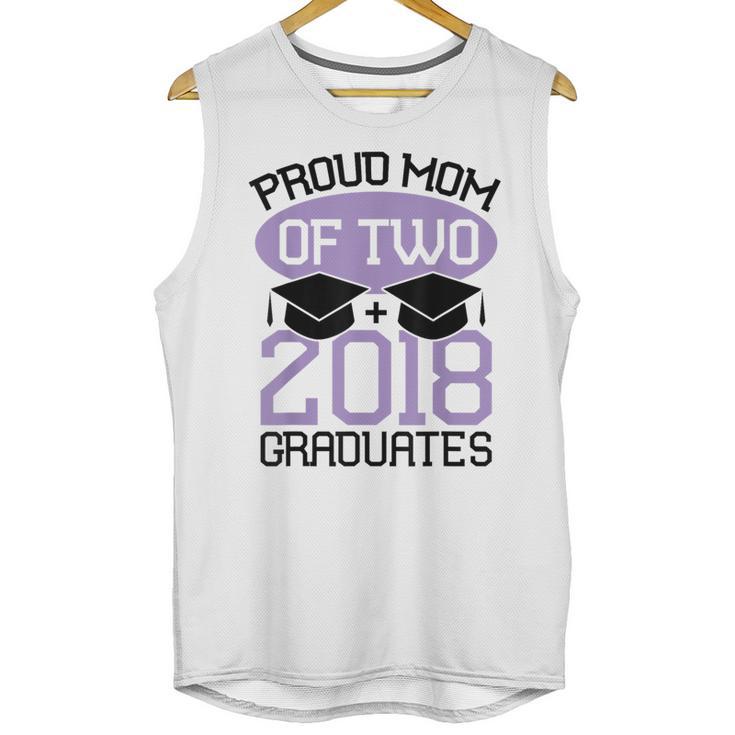 Graduation Shirt For Mom Of Twins Proud Mom Twins Tee Unisex Tank Top