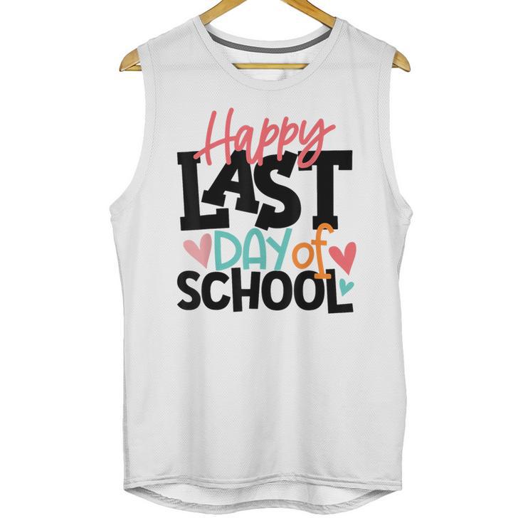 Happy Last Day Of School Kids Teacher Student Graduation Unisex Tank Top