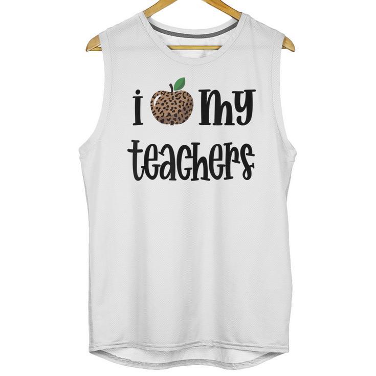 I Heart My Teachers I Love My Teachers Graduation Kids Teens Unisex Tank Top