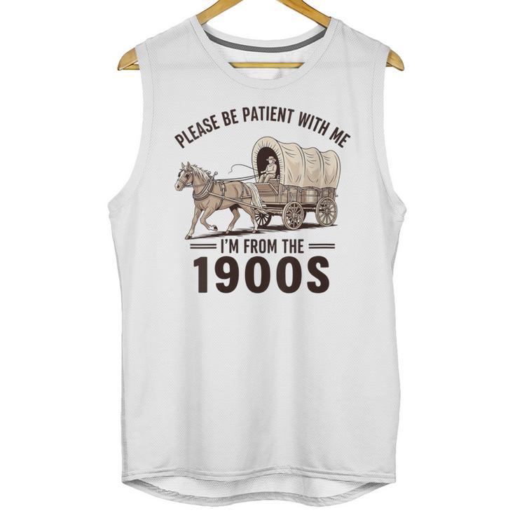 I'm From The 1900s Tee Western For Men Unisex Tank Top