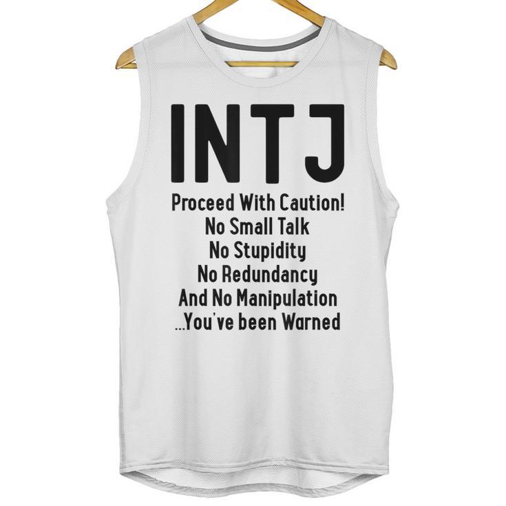 INTJ Rules Architect Personality Type Introvert Unisex Tank Top