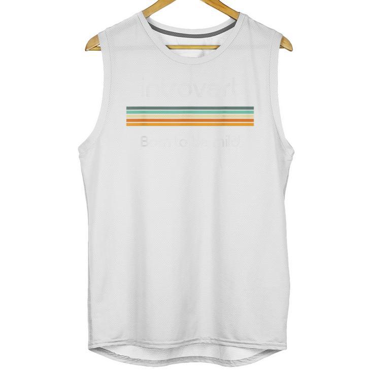Introvert Born To Be Mild Antisocial Unisex Tank Top