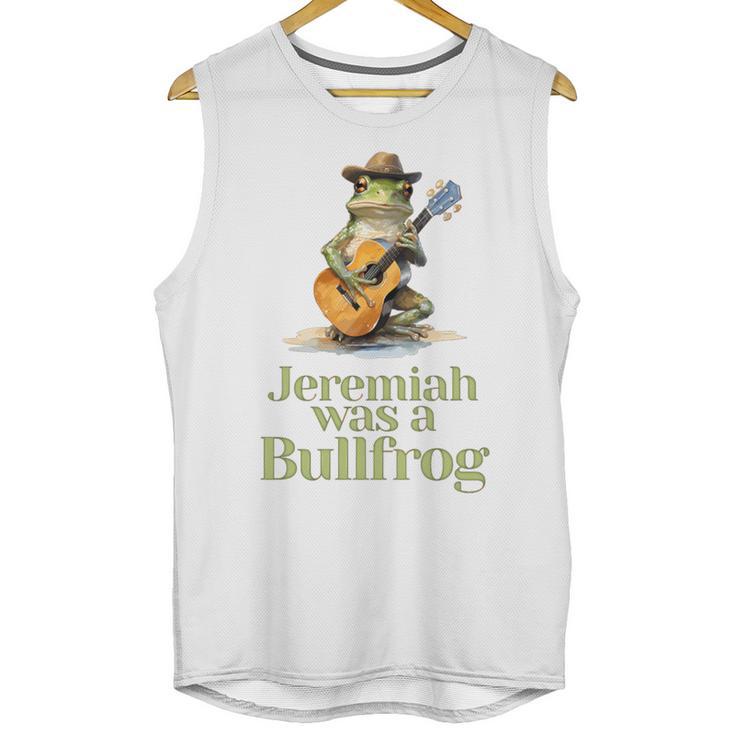 Jeremiah Was A Bullfrog A Classic Rock Nostalgia Trip Premium Tri-Blend Unisex Tank Top