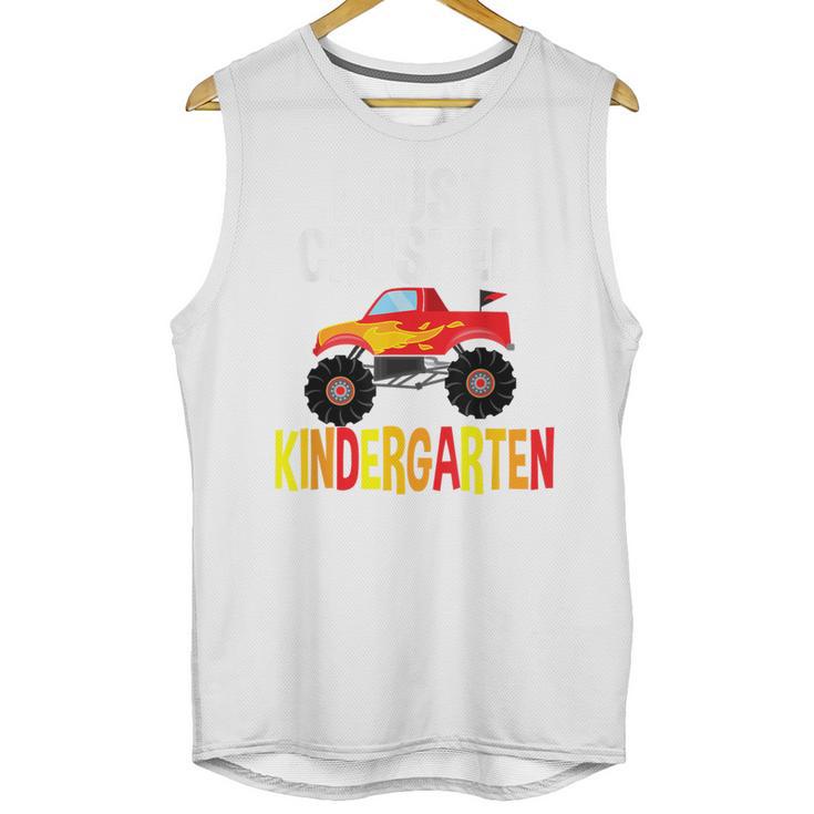 I Just Crushed Kindergarten Monster Graduation Shirt Unisex Tank Top