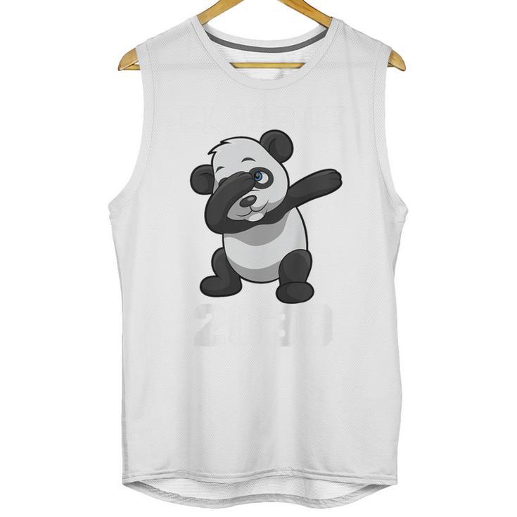 Kids Class Of 2030 Shirt Graduation Dabbing Panda Shirt Unisex Tank Top