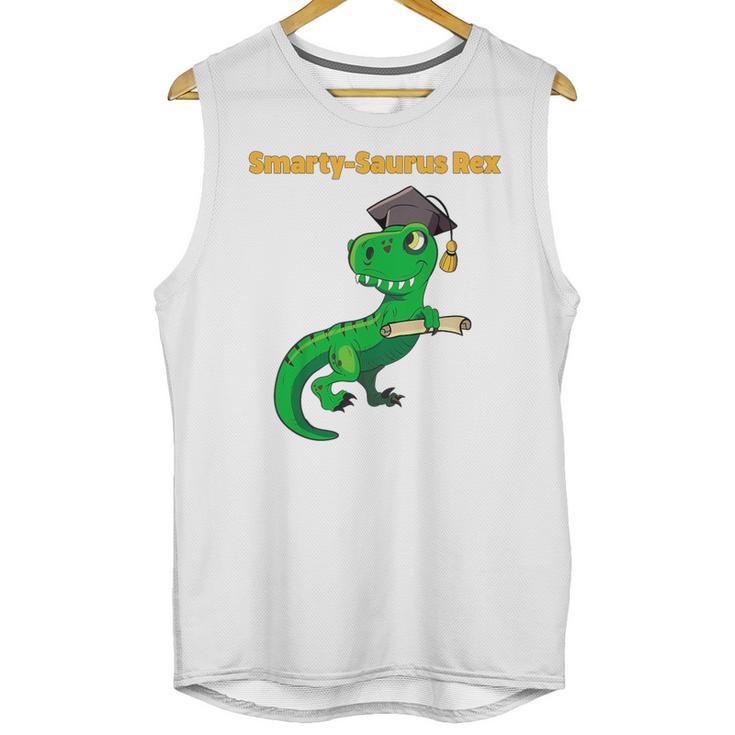 Kids Cute Graduation Dinosaur Smarty Saurus Kinder VPK Pre-k Grad Unisex Tank Top