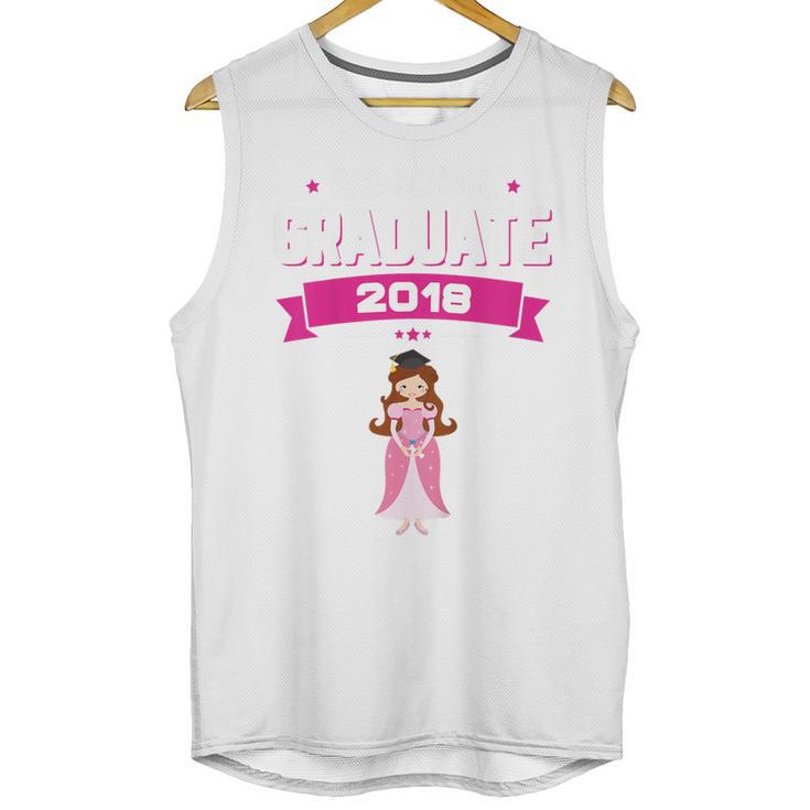 Kids Princess Girl Preschool Graduate 2018 Graduation Pre-K Unisex Tank Top