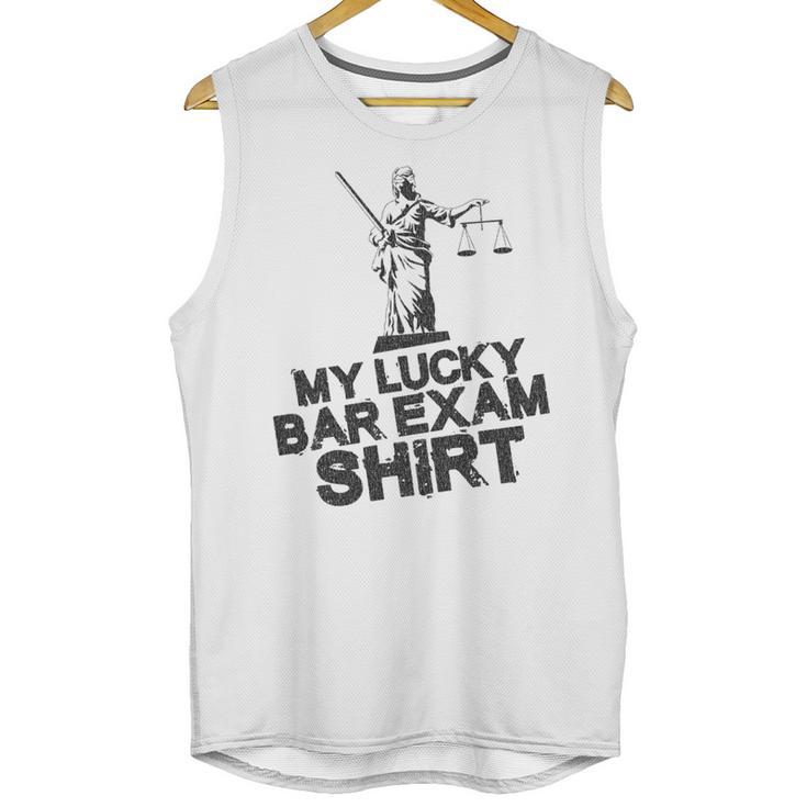 Law School Graduation My Lucky Bar Exam Shirt Lawyer Unisex Tank Top