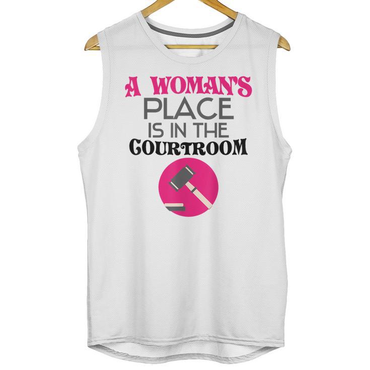 Lawyer Attorney Law School Graduation Female Women Unisex Tank Top