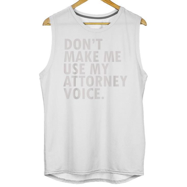 Lawyer Law School Graduation Shirt Attorney T-Shirt Unisex Tank Top