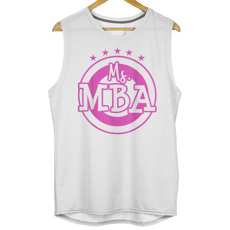 MBA Graduation Masters Business Administration T-Shirt Unisex Tank Top