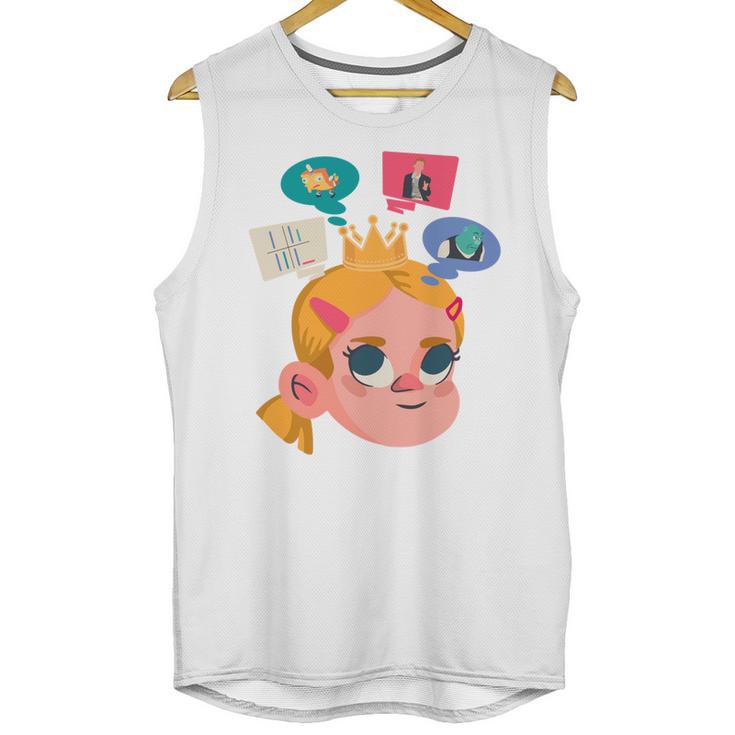 Meme Queen In Silence Introvert Anti People Antisocial Quiet Unisex Tank Top