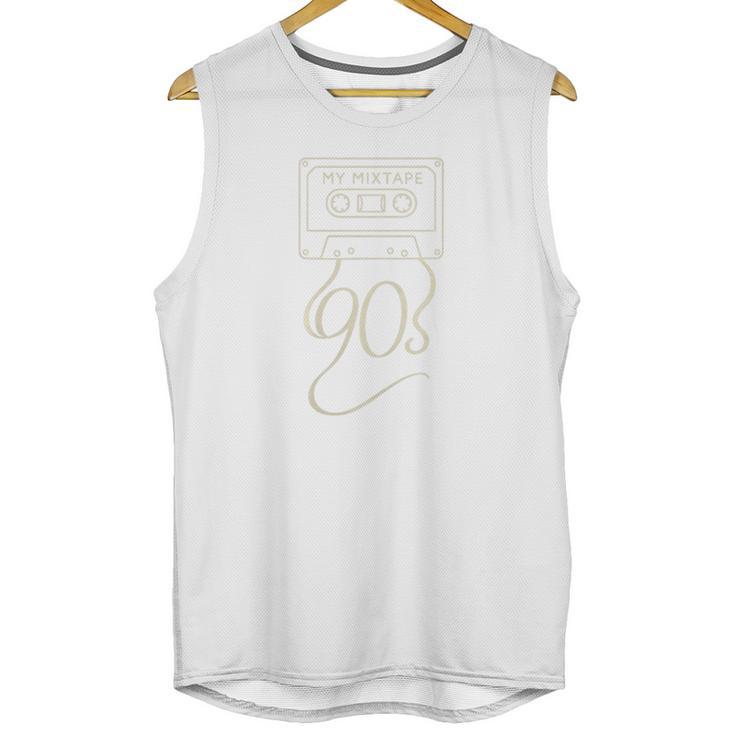 My Mixtape 90s – Retro Cassette Tape Nostalgia Premium Tri-Blend Unisex Tank Top