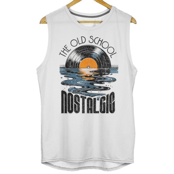 Music Old School Nostalgia Record Unisex Tank Top