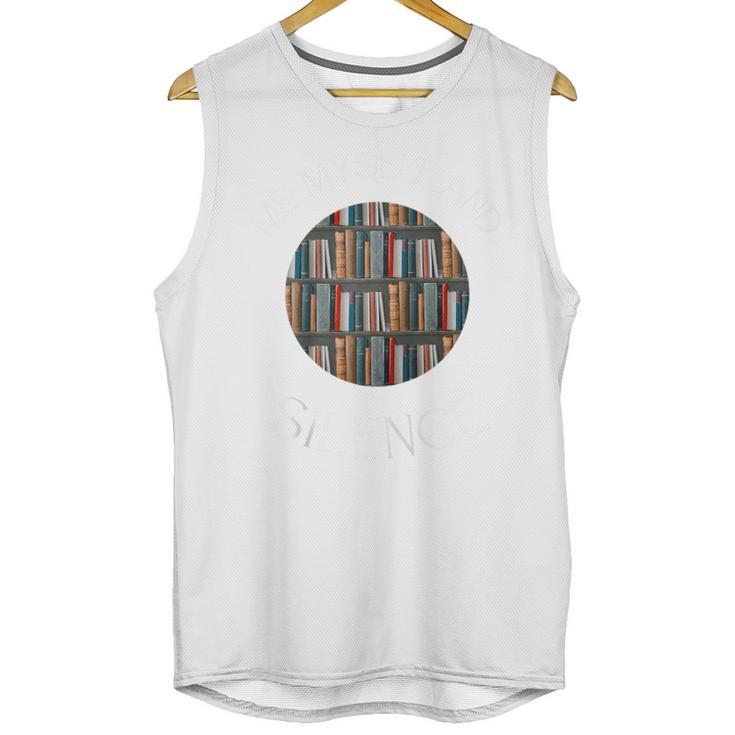 Me Myself And Silence Sarcastic Reading Books Introvert Top Raglan Baseball Tee Unisex Tank Top