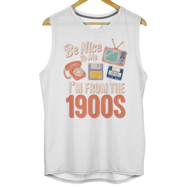 Be Nice To Me I'm From The 1900s Premium Unisex Tank Top
