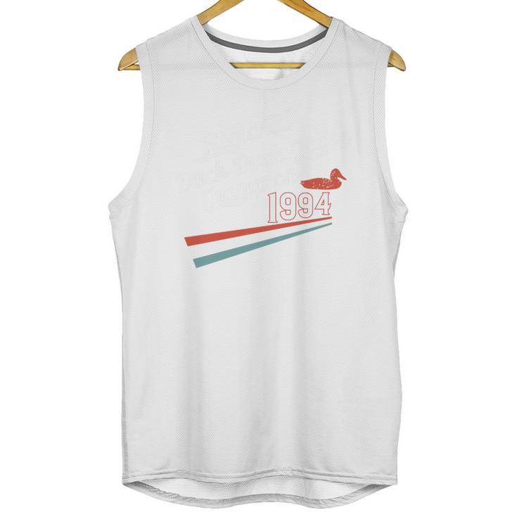 Nostalgia 90s Duck Goose Premium Tri-Blend Unisex Tank Top
