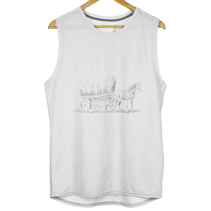 Nostalgic Wagon Jest Please Be Patient I'm From The 1900s Unisex Tank Top
