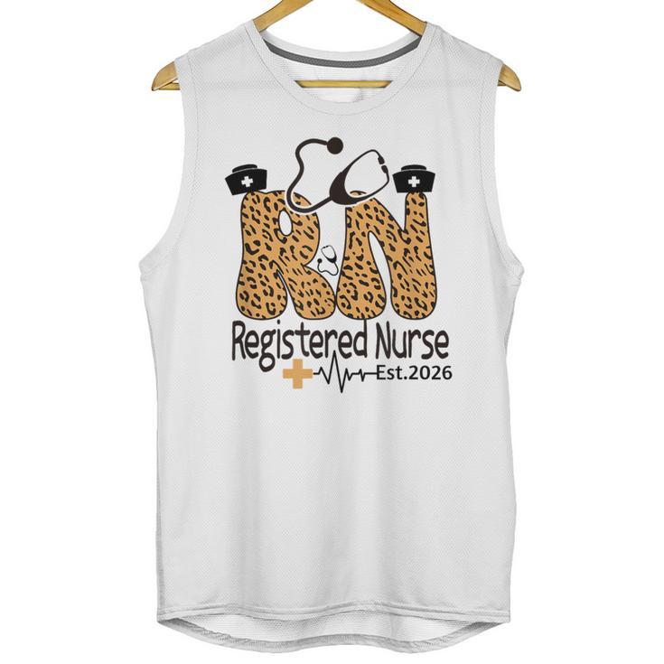 Nurse Est 2026 Graduation Graduate Nursing Student RN LPN Unisex Tank Top