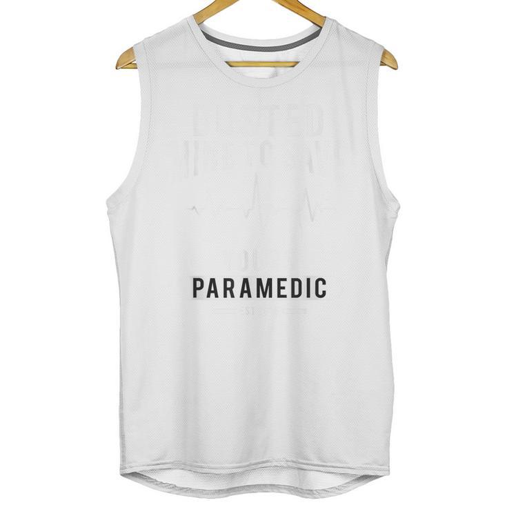 Paramedic School Graduation TShirt For Paramedic Busted Unisex Tank Top