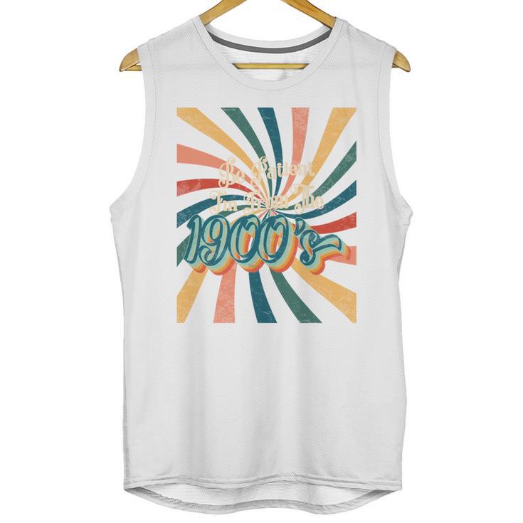 BE PATIENT I'M FROM THE 1900s RETRO SUNSET 90s 80s 70s Unisex Tank Top