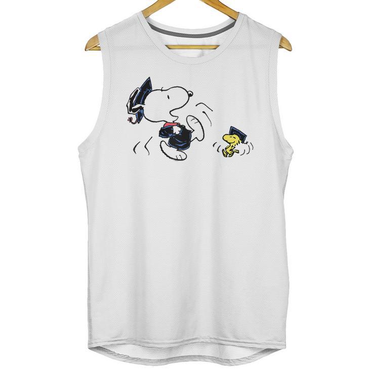 Peanuts Graduation Squad Snoopy Woodstock Raglan Baseball Tee Unisex Tank Top