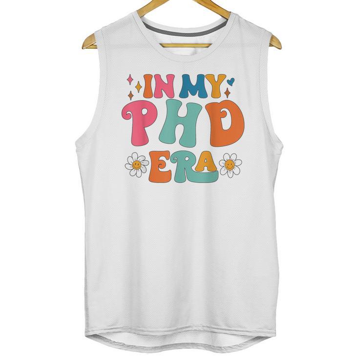 In My Phd Era Groovy Phd Graduation Future Doctor Unisex Tank Top