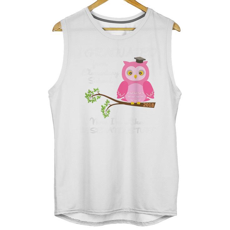 Pink I Graduated From Elementary Graduation Unisex Tank Top