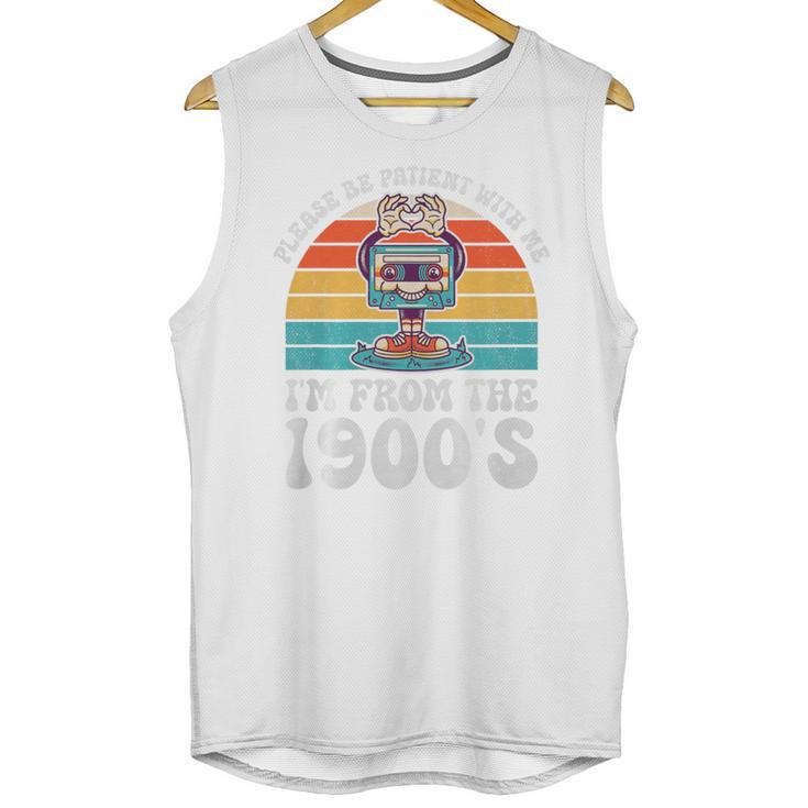 Please Be Patient With Me I'm From The 1900s Kawaii Premium Tri-Blend Unisex Tank Top