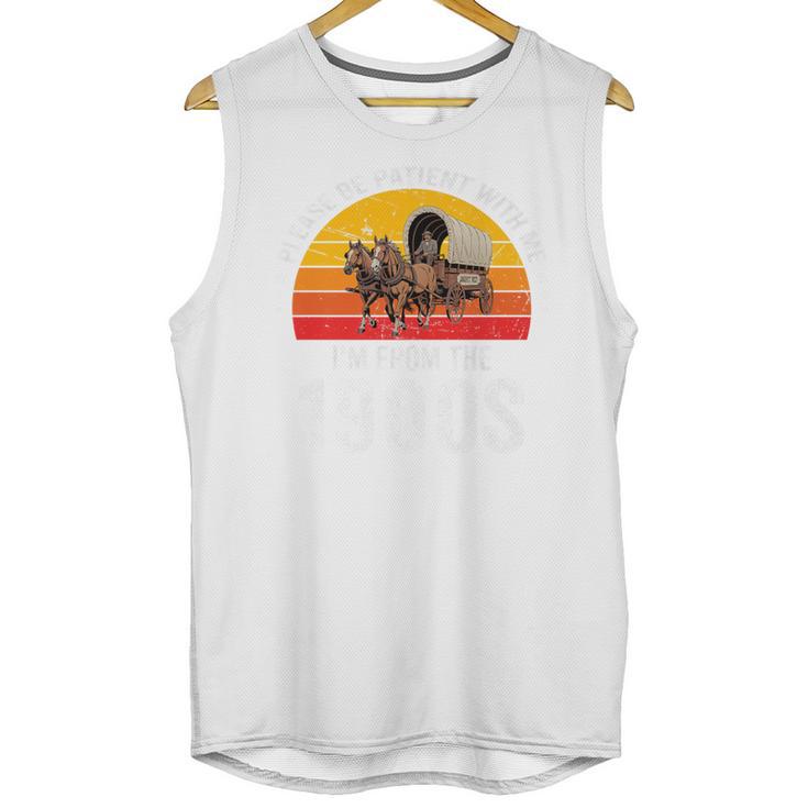 Please Be Patient With Me I'm From The 1900s Premium Unisex Tank Top