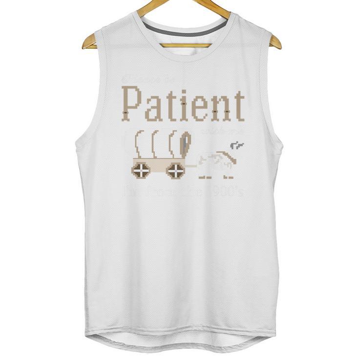 Please Be Patient With Me I'm From The 1900s Retro Gamer Premium Unisex Tank Top