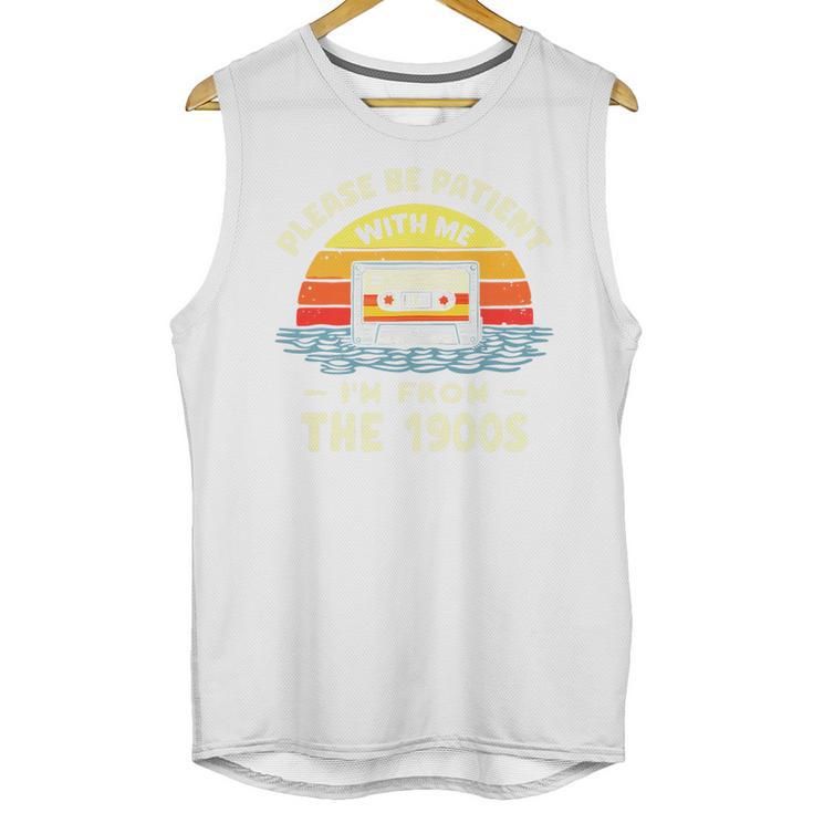 Please Be Patient With Me I'm From The 1900s Shirt Men Women Premium Tri-Blend Unisex Tank Top