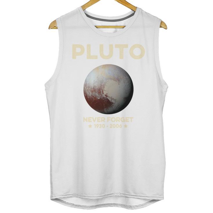 Pluto Never Forget 1930-2006 Planet Space Science Nostalgia Unisex Tank Top Pluto Never Forget 1930-2006 Planet Space Science Nostalgia Unisex Tank Top