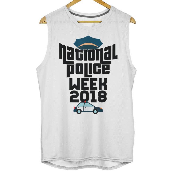 Police Officer National Week T-Shirt Graduation 2018 Unisex Tank Top