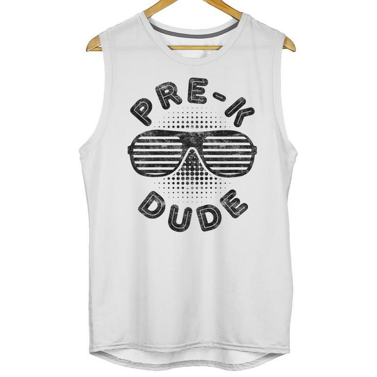 Pre-K Dude Shirt Boy Girl Graduation Back To School Unisex Tank Top
